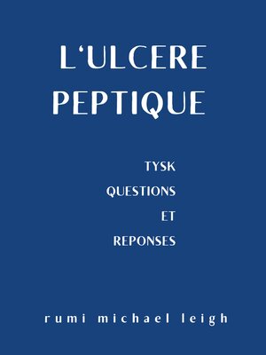 cover image of L'ulcère peptique
